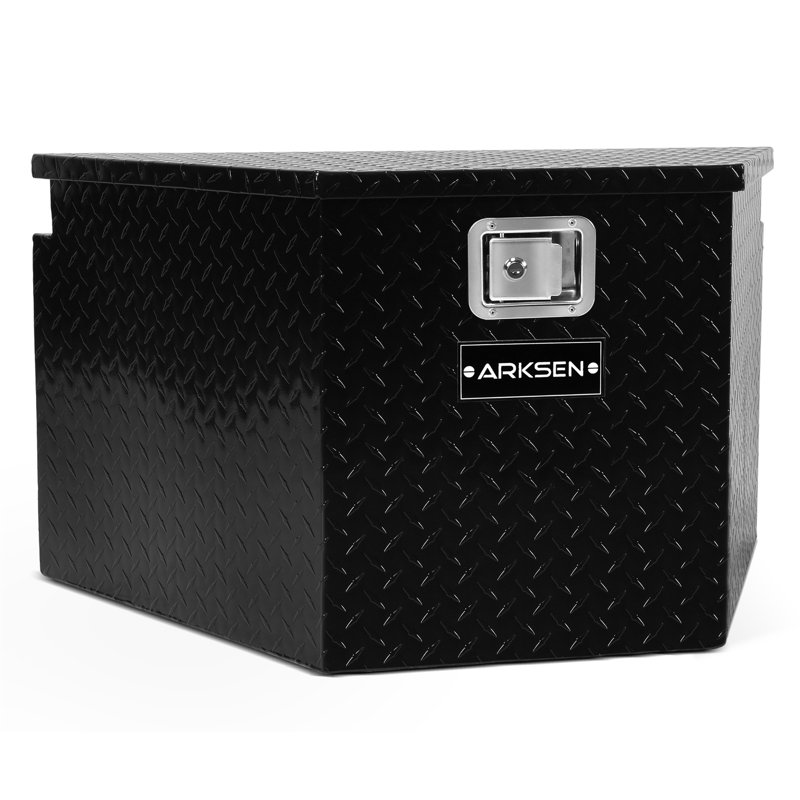 WFX Utility Oakley Diamond Plate Trailer Tongue Tool Box Wayfair